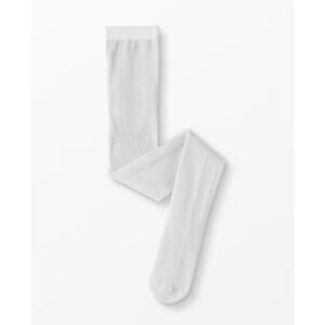 Hanna Andersson Ka Shimmer Tights Silver Sparkle Size 110/120 (US 5-7)